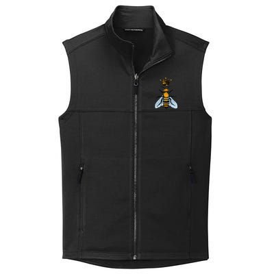 Bee King Crown Collective Smooth Fleece Vest