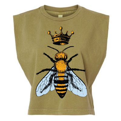 Bee King Crown Garment-Dyed Women's Muscle Tee