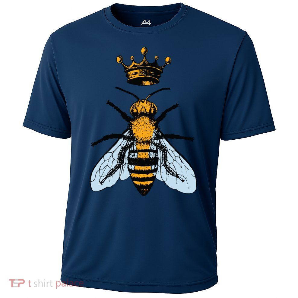 Bee King Crown Cooling Performance Crew T-Shirt