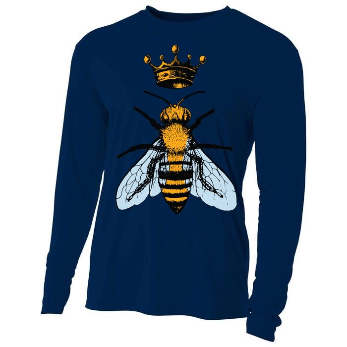 Bee King Crown Cooling Performance Long Sleeve Crew