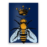 Bee King Crown Poster