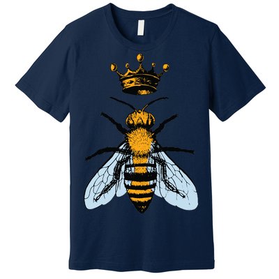 Bee King Crown Premium T-Shirt