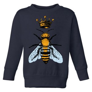 Bee King Crown Toddler Sweatshirt