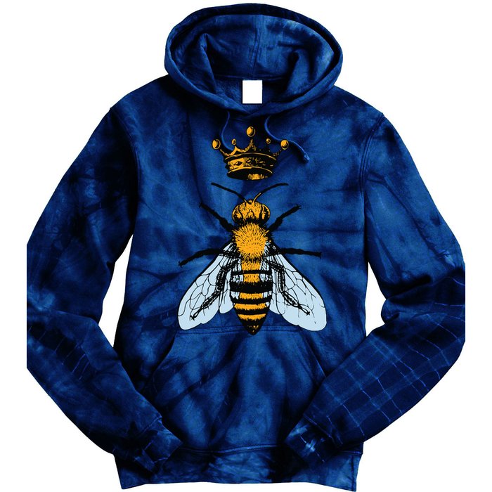 Bee King Crown Tie Dye Hoodie