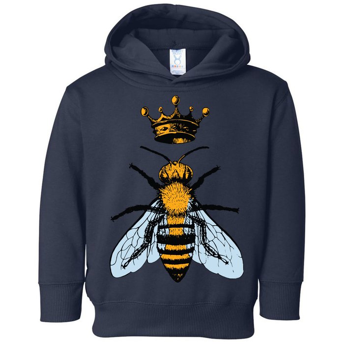 Bee King Crown Toddler Hoodie