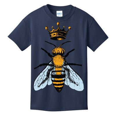 Bee King Crown Kids T-Shirt