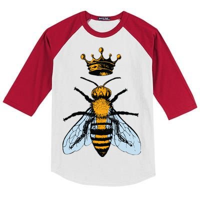 Bee King Crown Kids Colorblock Raglan Jersey