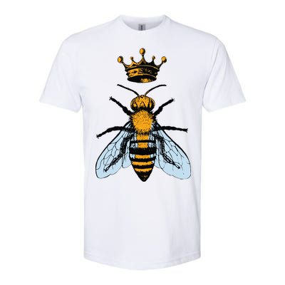 Bee King Crown Softstyle CVC T-Shirt