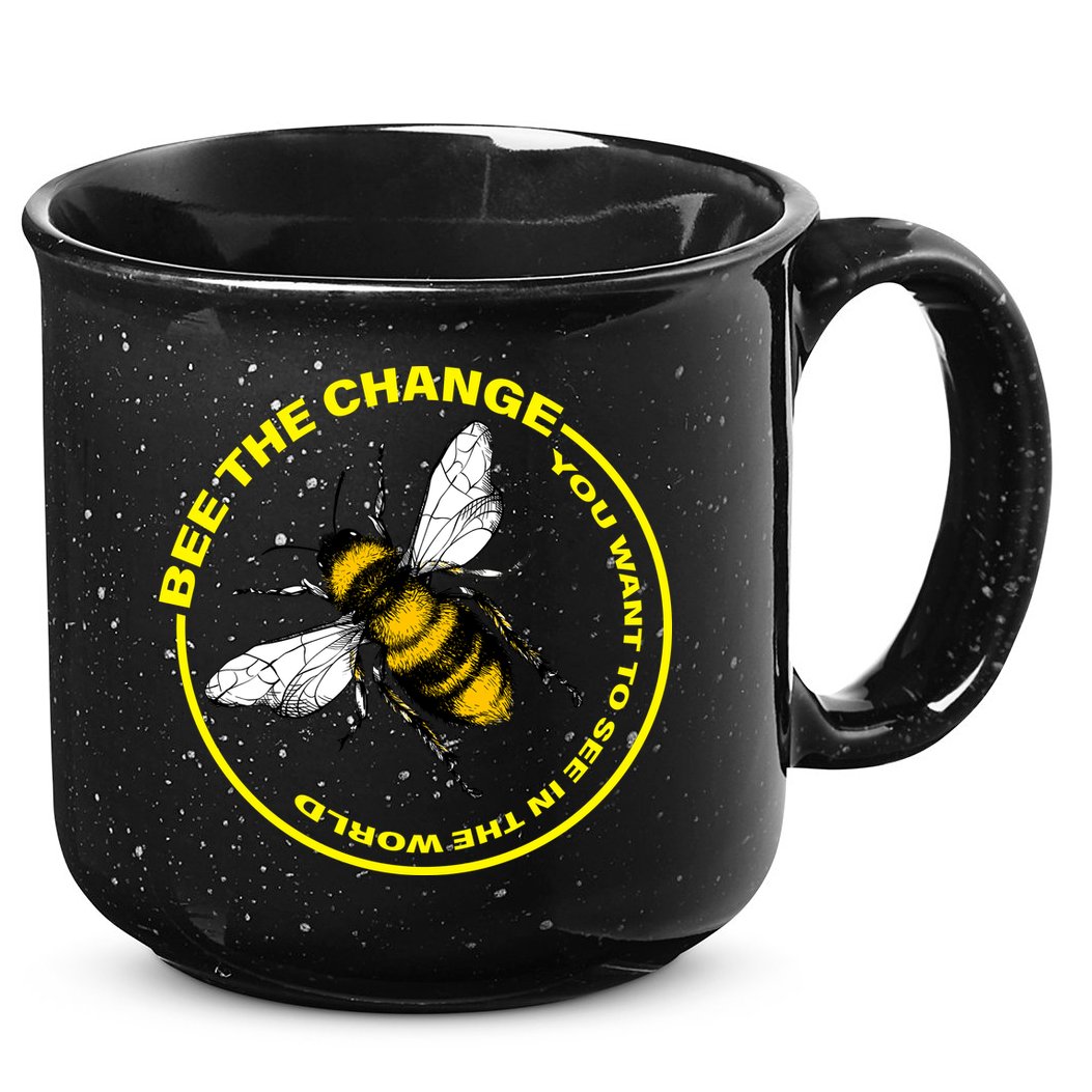 Bee The Change 15oz Campfire Ceramic Mug