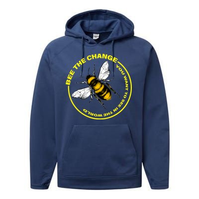 Bee The Change Performance Fleece Hoodie