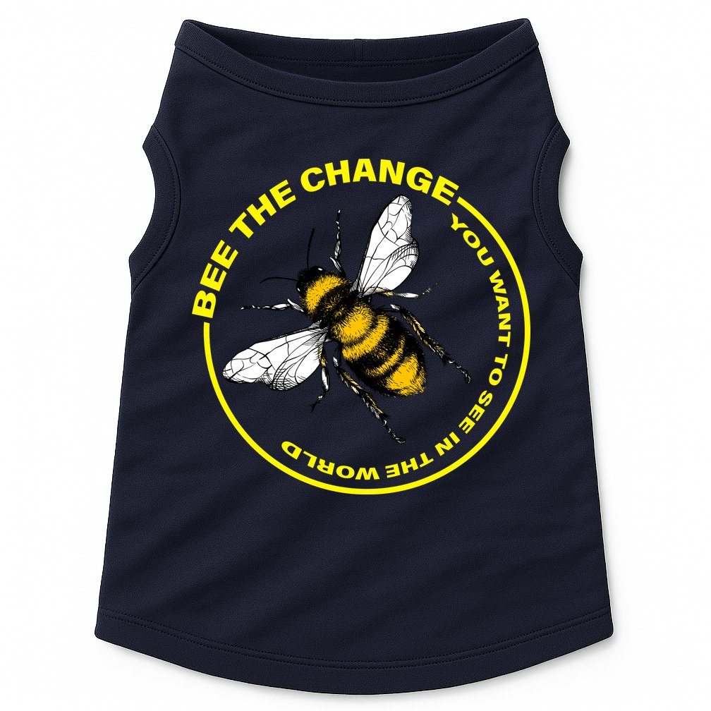 Bee The Change Doggie Tank