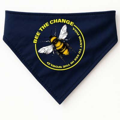Bee The Change USA-Made Doggie Bandana