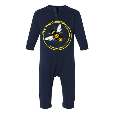 Bee The Change Infant Fleece One Piece