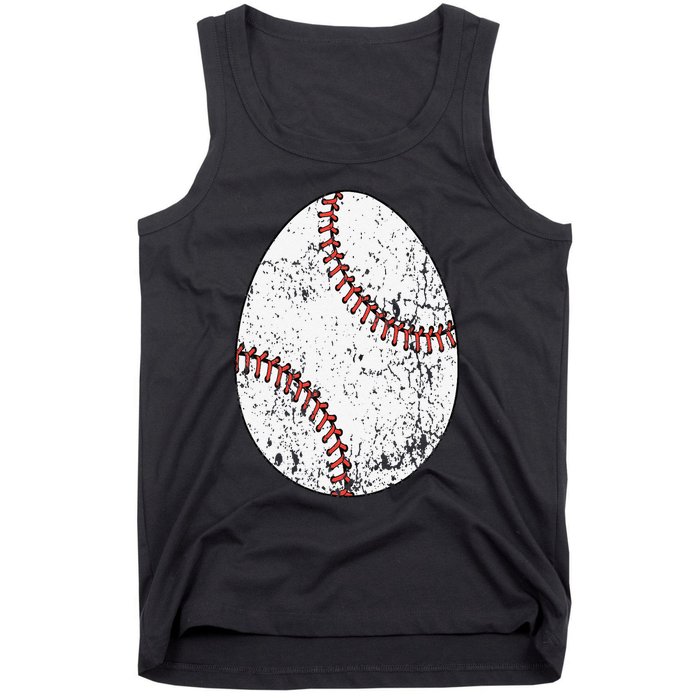 Baseball Easter Egg Tank Top