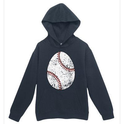 Baseball Easter Egg Urban Pullover Hoodie