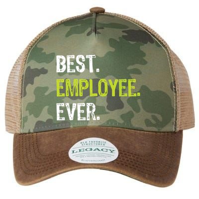 Best Employee Ever Employee Of The Month Legacy Tie Dye Trucker Hat