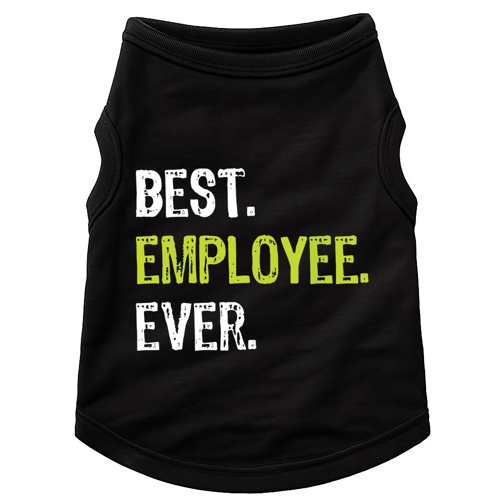 Best Employee Ever Employee Of The Month Doggie Tank