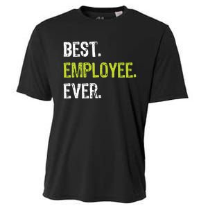 Best Employee Ever Employee Of The Month Cooling Performance Crew T-Shirt