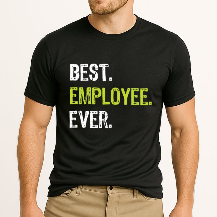 Best Employee Ever Employee Of The Month Cooling Performance Crew T-Shirt