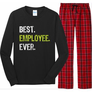 Best Employee Ever Employee Of The Month Long Sleeve Pajama Set