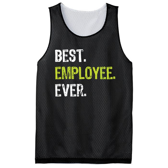 Best Employee Ever Employee Of The Month Mesh Reversible Basketball Jersey Tank