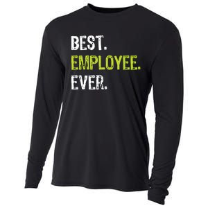 Best Employee Ever Employee Of The Month Cooling Performance Long Sleeve Crew