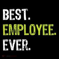 Best Employee Ever Employee Of The Month Cooling Performance Long Sleeve Crew