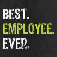 Best Employee Ever Employee Of The Month Golf Towel