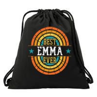 Best Emma Ever Funny Emma Name Drawstring Bag