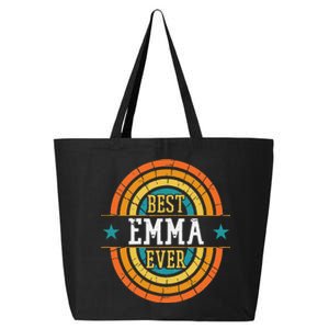 Best Emma Ever Funny Emma Name 25L Jumbo Tote