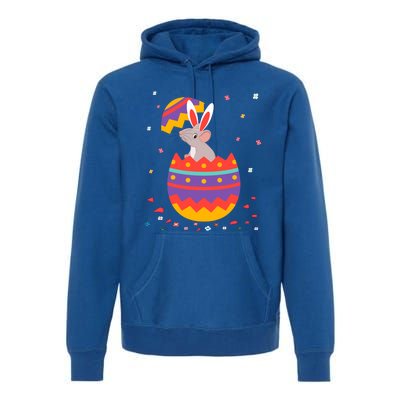 Bunny Ears Eggs Costume Cute Easter Day Graphic Rat Great Gift Premium Hoodie