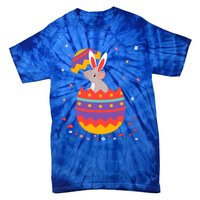 Bunny Ears Eggs Costume Cute Easter Day Graphic Rat Great Gift Tie-Dye T-Shirt