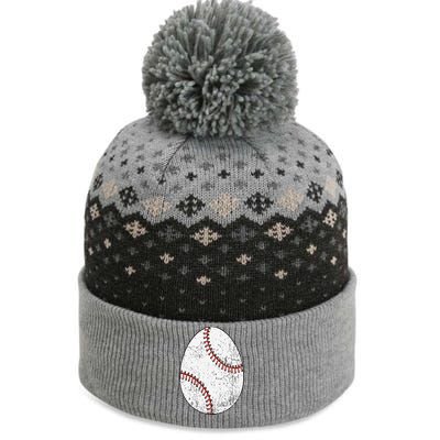 Baseball Easter Egg The Baniff Cuffed Pom Beanie