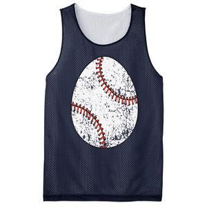 Baseball Easter Egg Mesh Reversible Basketball Jersey Tank