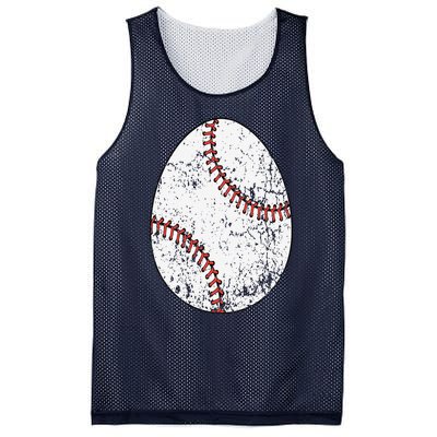 Baseball Easter Egg Mesh Reversible Basketball Jersey Tank