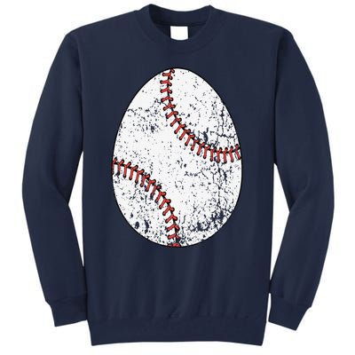 Baseball Easter Egg Tall Sweatshirt