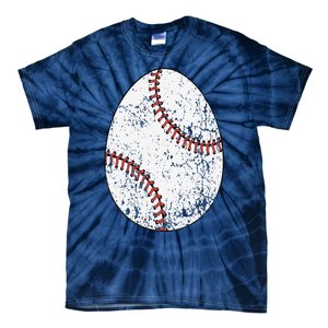 Baseball Easter Egg Tie-Dye T-Shirt