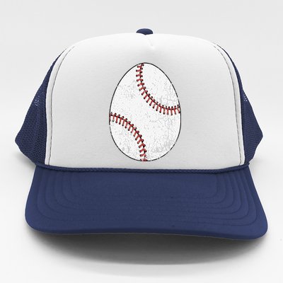 Baseball Easter Egg Trucker Hat