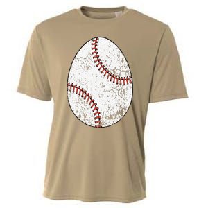 Baseball Easter Egg Cooling Performance Crew T-Shirt