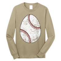 Baseball Easter Egg Long Sleeve Shirt