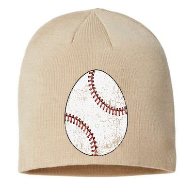 Baseball Easter Egg Sustainable Beanie