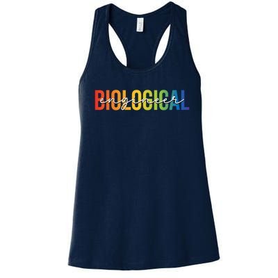 Biological Engineer Engineering Gifts Vintage Women's Racerback Tank