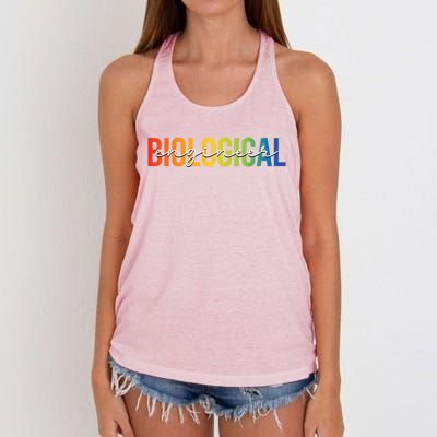 Biological Engineer Engineering Gifts Vintage Women's Knotted Racerback Tank