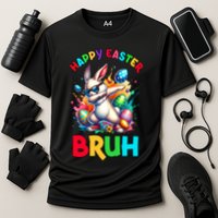Bruh Easter Egg Bunny Funny Cute Performance Shirt