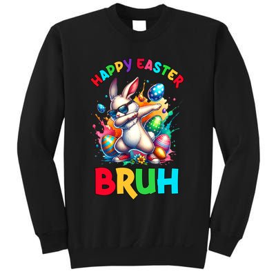 Bruh Easter Egg Bunny Funny Cute Sweatshirt