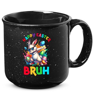 Bruh Easter Egg Bunny Funny Cute 15oz Campfire Ceramic Mug