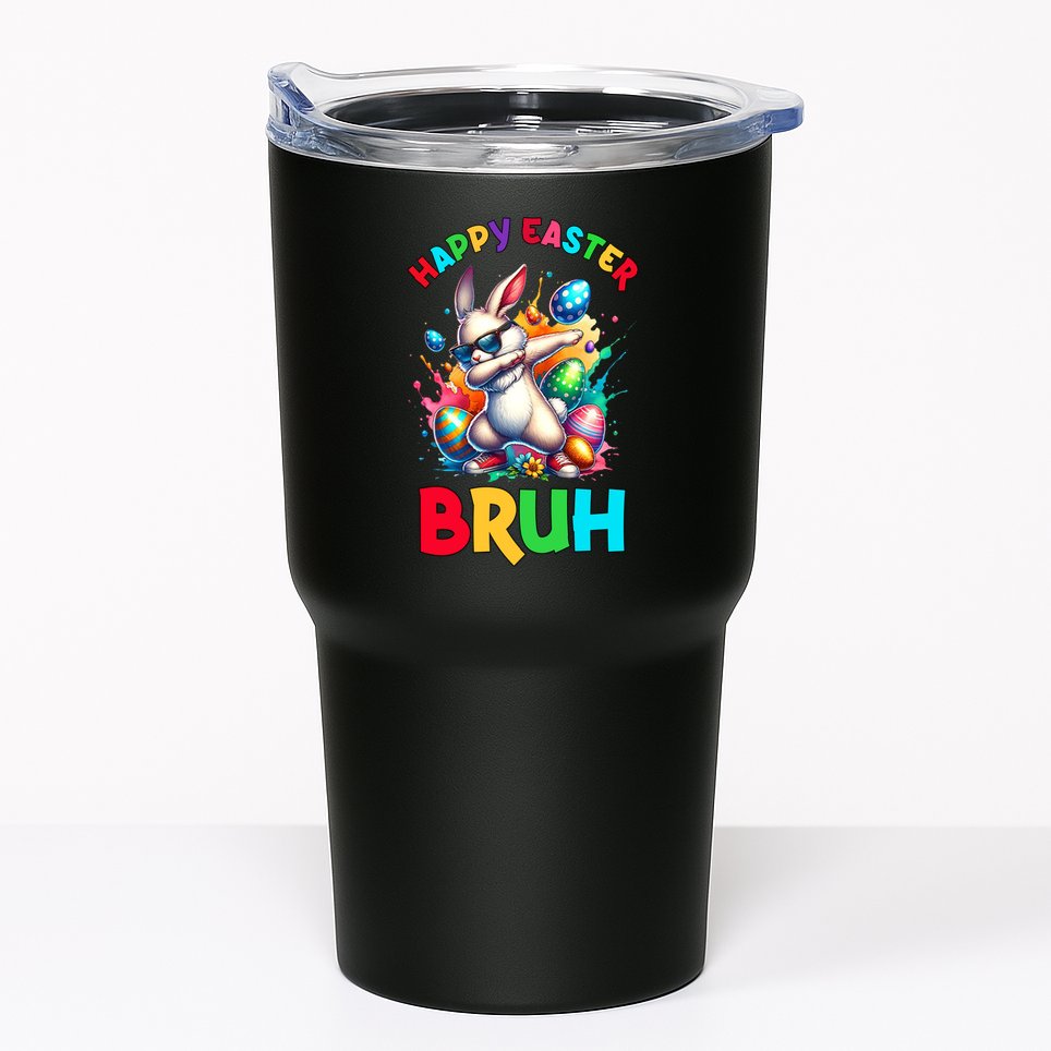 Bruh Easter Egg Bunny Funny Cute Tumbler