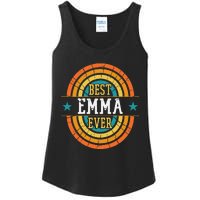 Best Emma Ever  Funny Emma Name Ladies Essential Tank