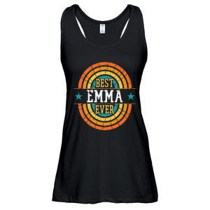 Best Emma Ever  Funny Emma Name Ladies Essential Flowy Tank