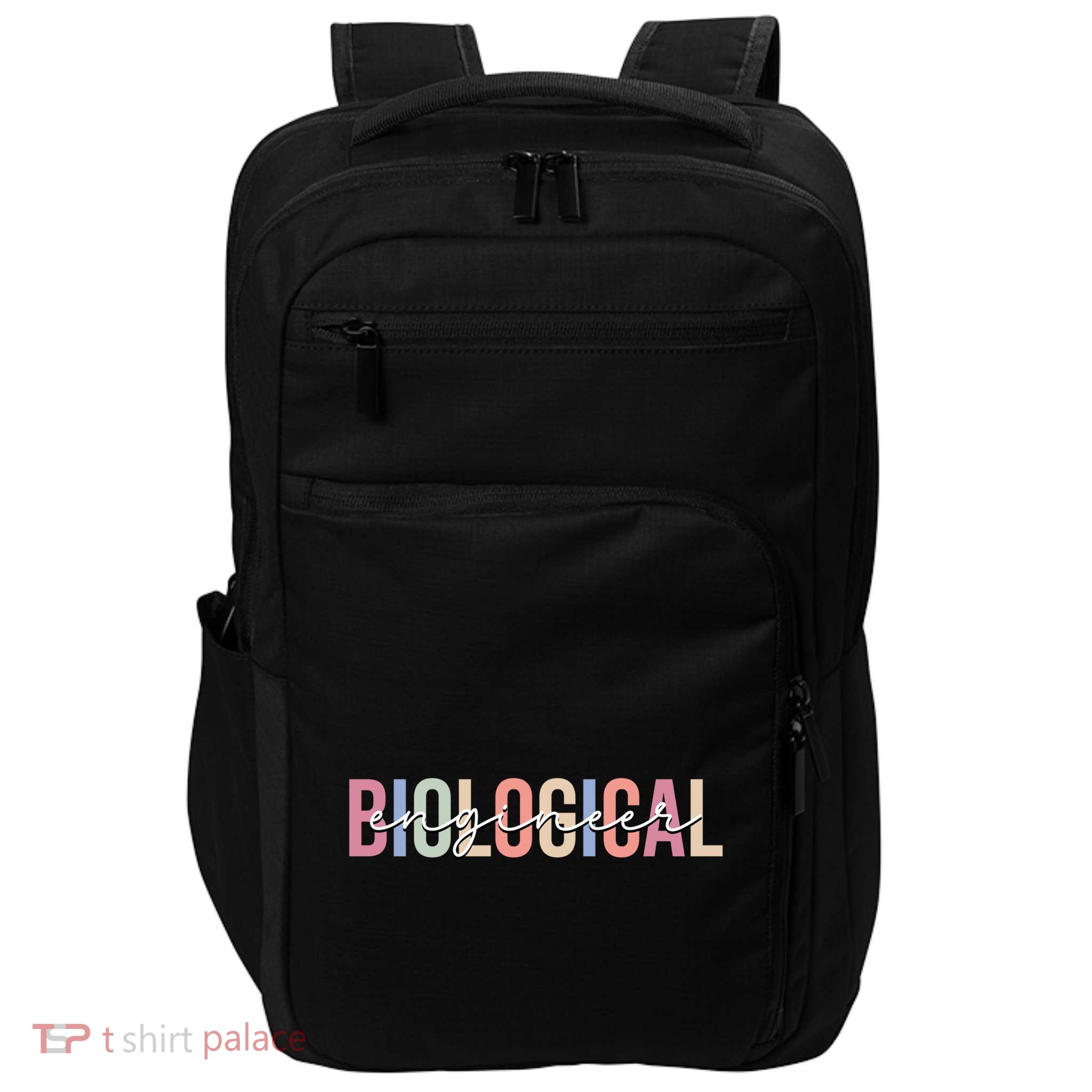 Biological Engineer Engineering Gift Impact Tech Backpack